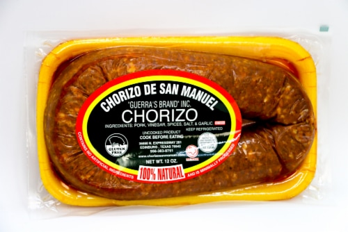 San Manuel Pork Chorizo Sausage Perspective: front