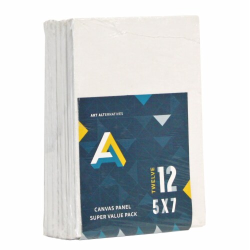 Art Alternatives Canvas Panel Super Value Pack - 12 Pack Perspective: front