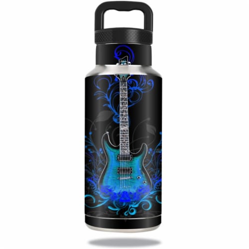 MightySkins OZBOT36-Guitar Skin for Ozark Trail Water 36 oz Bottle Wrap Cover Sticker - Guita Perspective: front