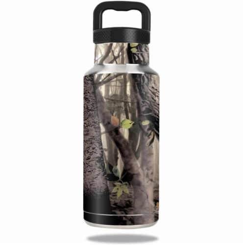 MightySkins OZBOT36-Tree Camo Skin for Ozark Trail Water 36 oz Bottle Wrap Cover Sticker - Tr Perspective: front