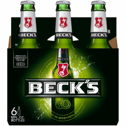 Beck's Pilsner Beer Perspective: front