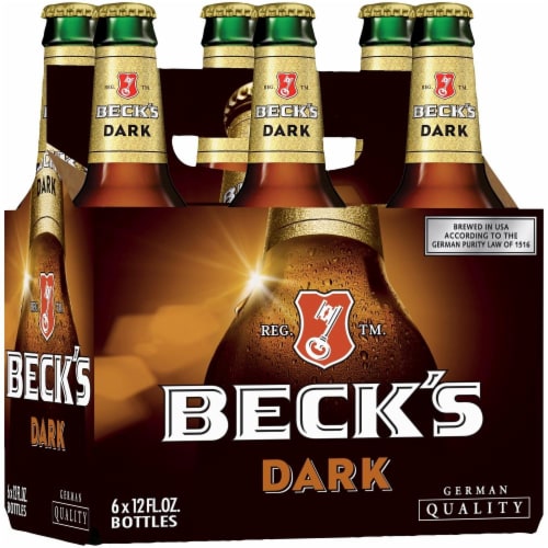 Beck's Dark Beer Perspective: front
