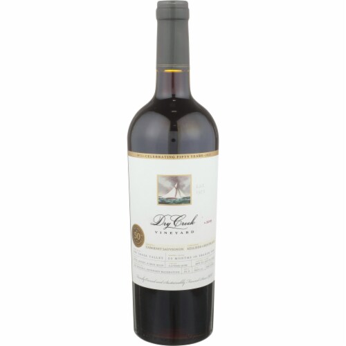 Dry Creek Vineyard Cabernet Sauvignon California Red Wine Perspective: front