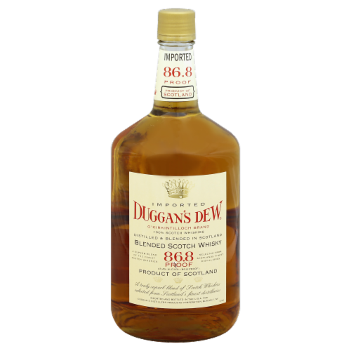 Duggan's Dew Blended Scotch Whisky Perspective: front