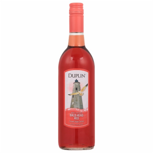 Duplin® Bald Head Red Sweet North Carolina Red Wine Perspective: front