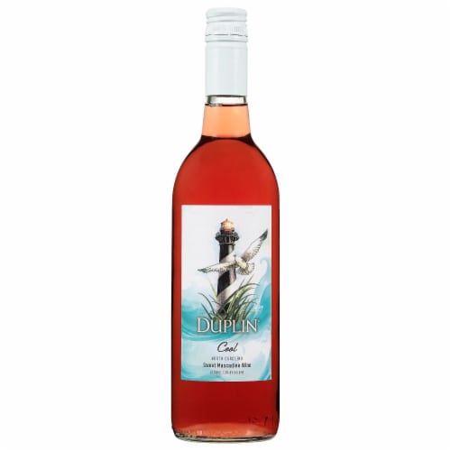 Duplin® Cool Sweet Red Muscadine Wine Perspective: front