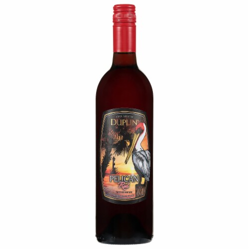 Duplin® Pelican Red Sweet Muscadine North Carolina Wine Perspective: front