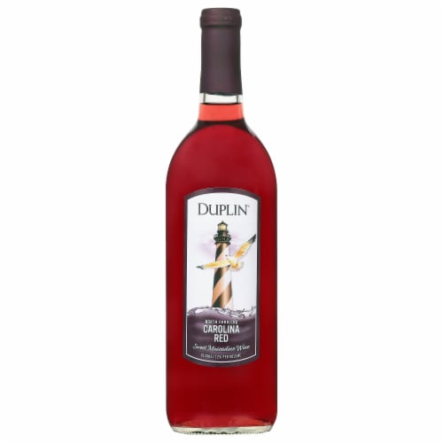 Duplin® Carolina Red Sweet Muscadine North Carolina Red Wine Perspective: front