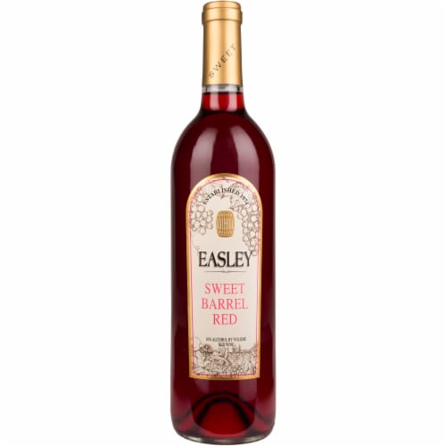 Easley Winery Sweet Barrel Indiana Indiana Red Wine Perspective: front