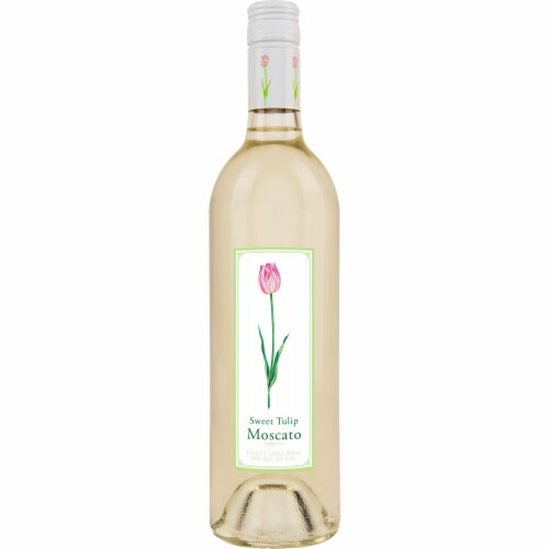 Easley Winery Sweet Tulip Moscato Wine Perspective: front