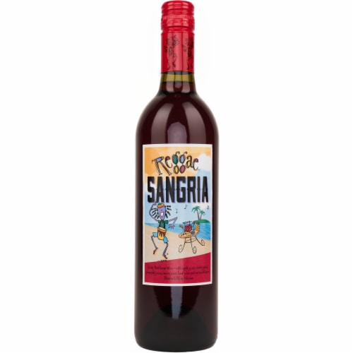 Easley Winery Reggae Sangria Perspective: front