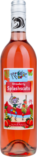 Easley Winery Reggae® Strawberry Splashscato Wine Perspective: front
