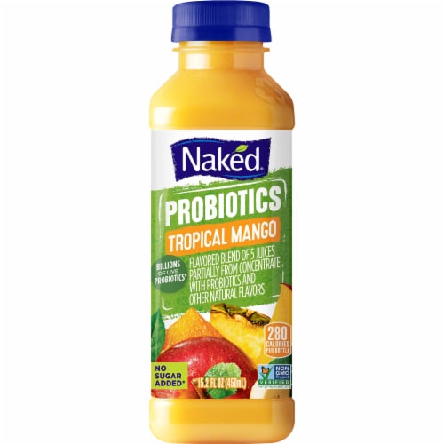 Naked Juice Blue Machine No Sugar Added 100% Juice Smoothie Drink