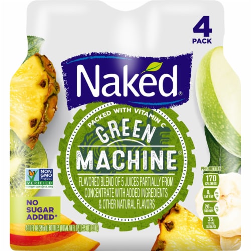 Naked 100% Juice Smoothie, Blue Machine - 64 fl oz