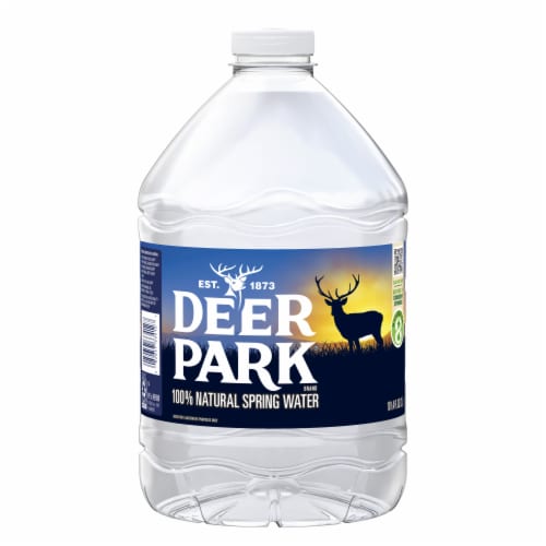 Deer Park 100% Natural Spring Water Jug Perspective: front
