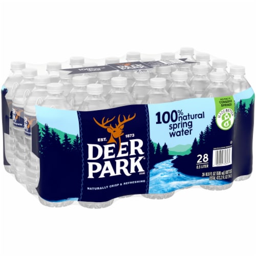 Deer Park Natural Spring Water Perspective: front