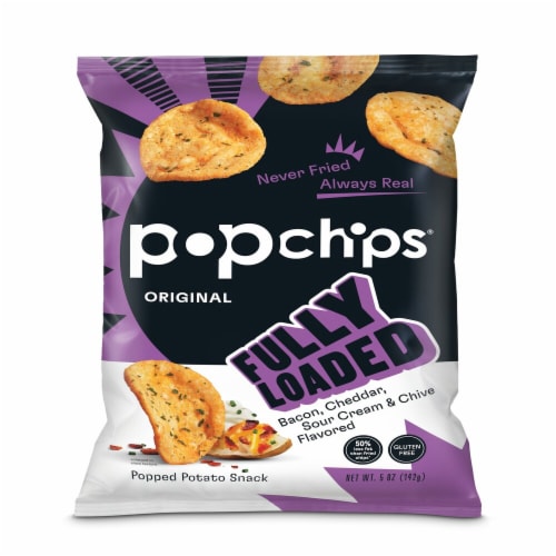 Popchips® Fully Loaded Potato Popped Chips Perspective: front