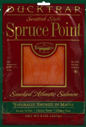 Ducktrap Spruce Point Smoked Atlantic Salmon, 8 oz - Kroger