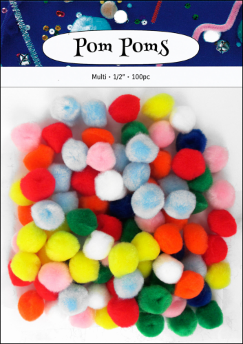 Petersen Arne Pom Poms - 100 Piece Perspective: front
