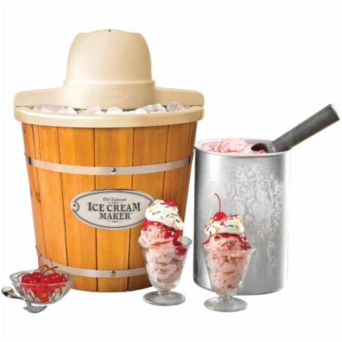 Nostalgia Electric Wood Bucket Old Fashioned Ice Cream Maker 1 pc Mariano s