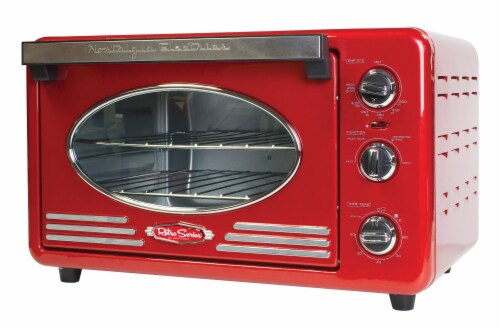 Nostalgia Retro Convection Toaster Oven Perspective: front