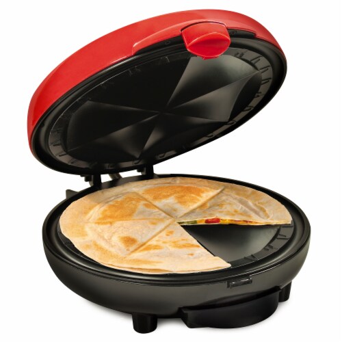 Nostalgia Taco Tuesday Deluxe Electric Quesadilla Maker Perspective: front
