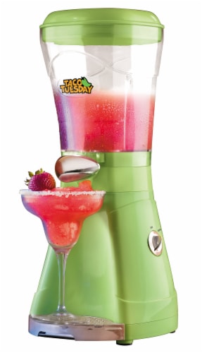 Nostalgia Taco Tuesday Margarita and Slush Maker Perspective: front