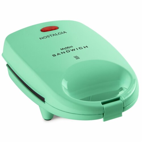 Nostalgia MyMini Personal Sandwich Maker - Turquoise, 1 ct - Fred Meyer