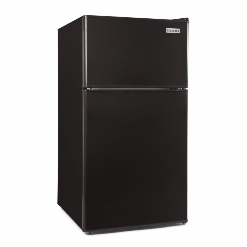 Igloo Double Door Refrigerator With Freezer - Black, 1 ct - Fred Meyer