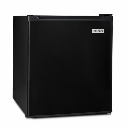 Igloo Miniature Refrigerator - Black Perspective: front