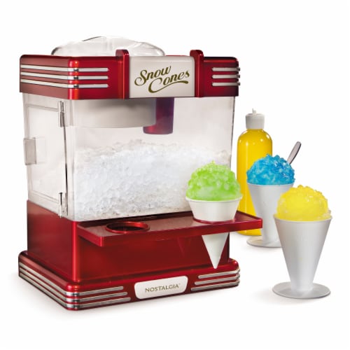 Nostalgia Retro Snow Cone Maker Perspective: front