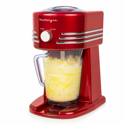Nostalgia Retro Frozen Beverage Station - Retro Red Perspective: front