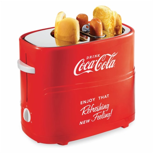 Nostalgia HDT600COKE Coca Cola Pop Up Hot Dog Toaster 1 ct Foods Co