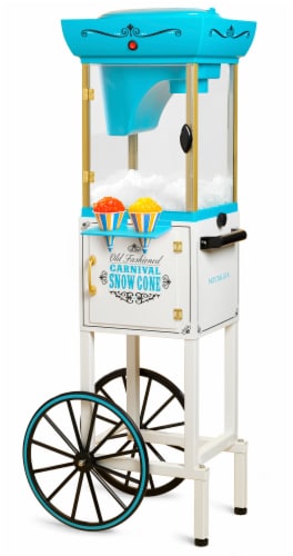 Nostalgia Snow Cone Cart Perspective: front