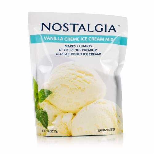 Nostalgia Vanilla Creme Ice Cream Mix, 8 oz - Kroger