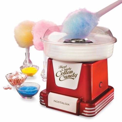 Nostalgia Retro Hard & Sugar-Free Candy Cotton Candy Maker Perspective: front