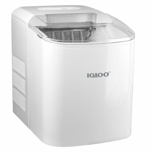 Igloo Automatic Portable Countertop Ice Maker - White Perspective: front