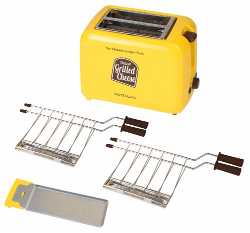Nostalgia Deluxe Grilled Cheese Sandwich Toaster Perspective: front
