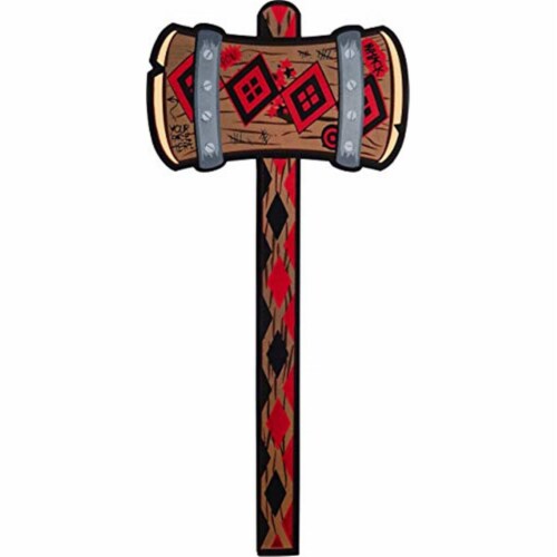 Rubies  DC Comics Super Villains Harley Quinn Mallet Costume Accessory - One Size Perspective: front