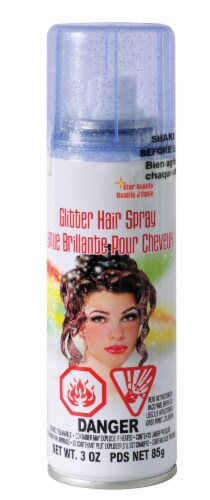 Glitter Hair Spray - Blue Perspective: front