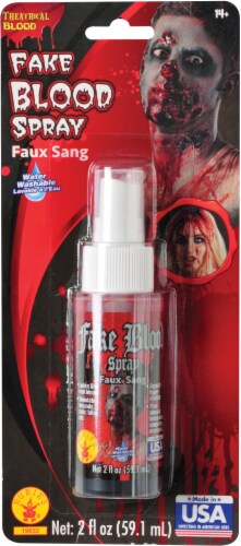 Rubie's 2 oz Fake Blood Spray Halloween Makeup Perspective: front