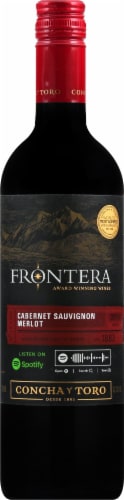 Frontera Cabernet Sauvignon Merlot Chile Red Wine Perspective: front