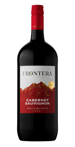 Frontera Cabernet Sauvignon Chile Red Wine Perspective: front