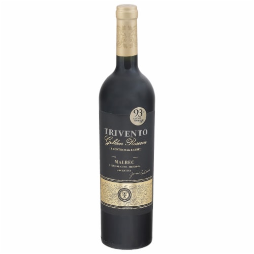 Trivento Malbec Golden Reserve Argentina Red Wine Perspective: front