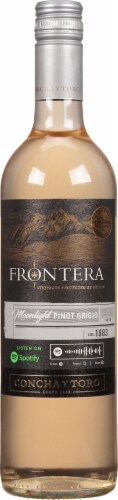 Frontera Moonlight Pinot Grigio Chile White Wine Perspective: front