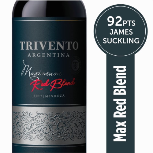 Super Maximum mL Gerbes Wine, Trivento Red - Argentina Markets 750 Red Blend