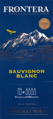 Frontera Sauvignon Blanc Chile White Wine Perspective: front