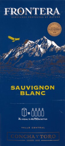 Frontera Sauvignon Blanc Chile White Wine Perspective: front