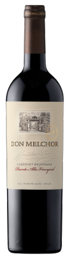 Don Melchor Cabernet Sauvignon Red Wine Perspective: front