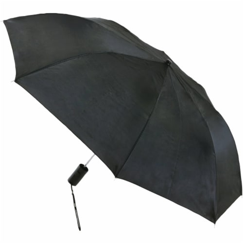 Weather Zone Chaby International Umbrella Auto Folding - Black Perspective: front